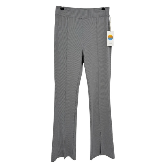 Vuori Lux Rib Split Bootcut Legging Pant in Heather Grey Size L - Picture 1 of 12